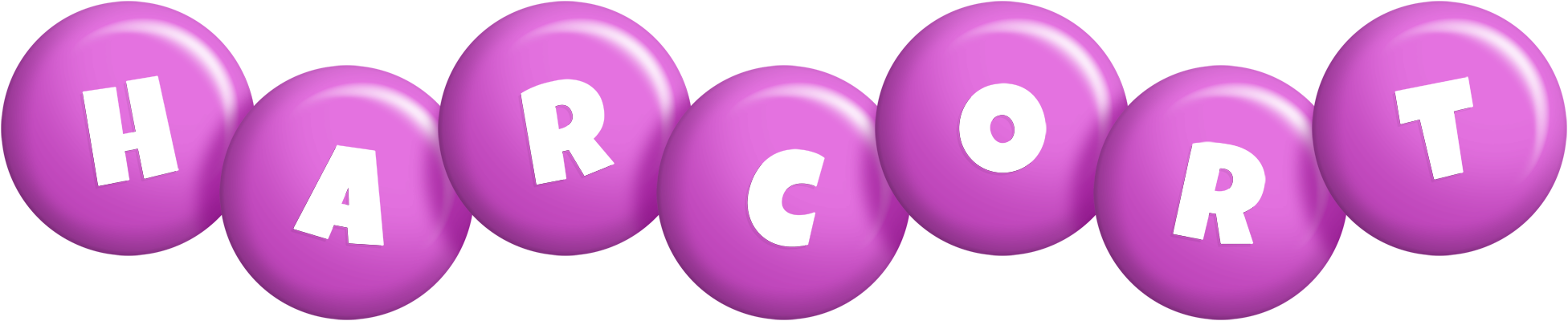 Harcort candy-purple logo
