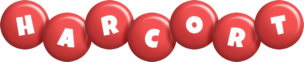 Harcort candy-red logo