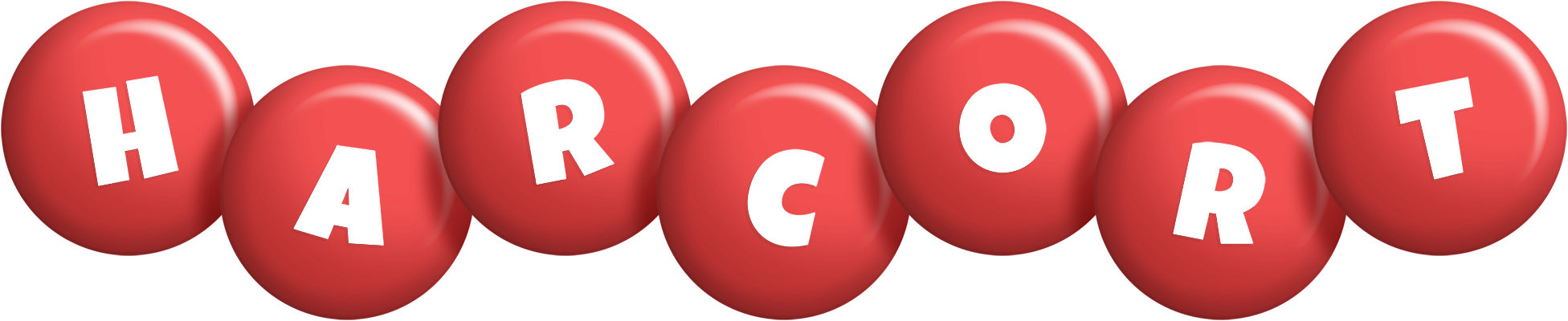 Harcort candy-red logo