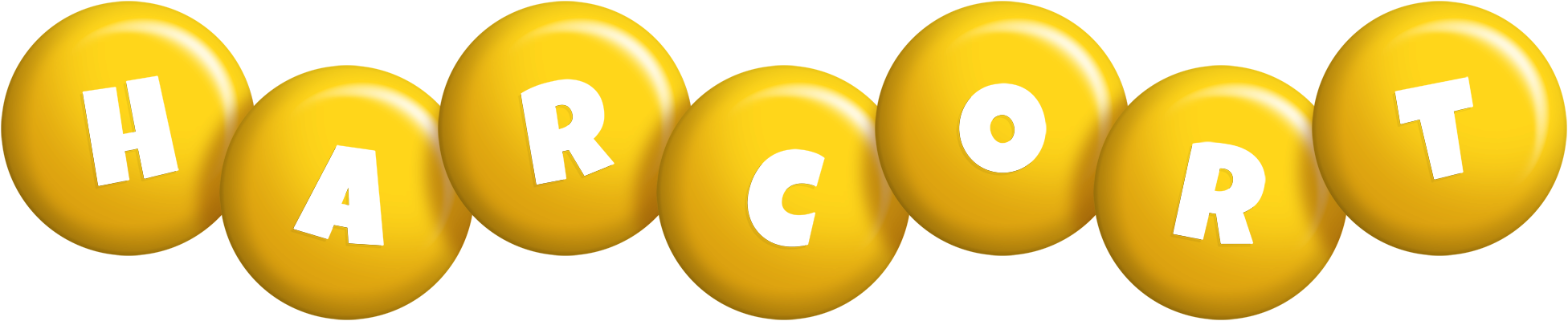 Harcort candy-yellow logo