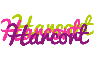 Harcort flowers logo