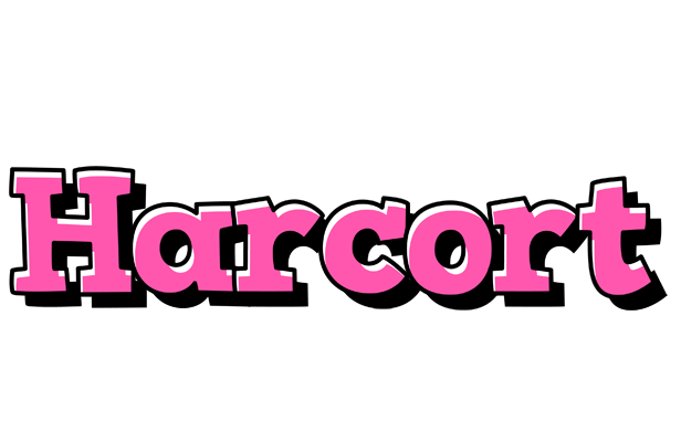 Harcort girlish logo