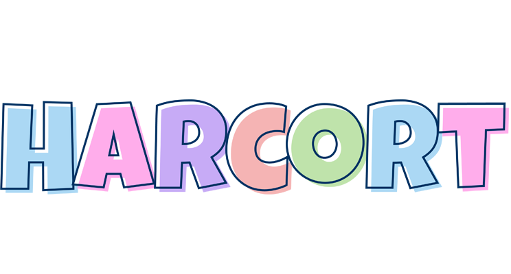 Harcort pastel logo