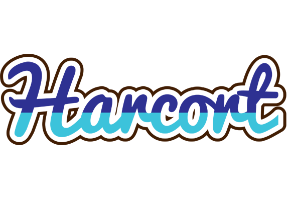 Harcort raining logo