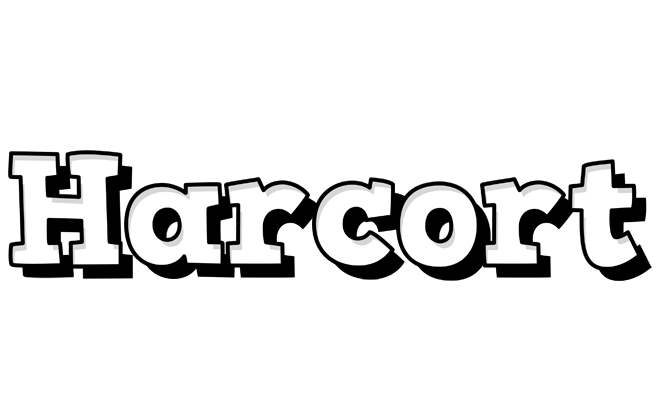 Harcort snowing logo