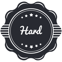 Hard badge logo