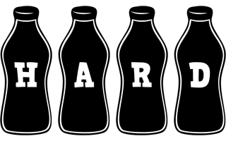 Hard bottle logo