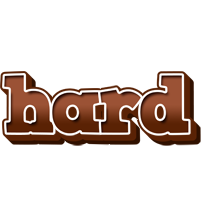 Hard brownie logo