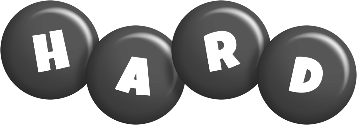 Hard candy-black logo