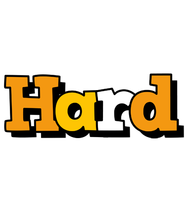 Hard cartoon logo