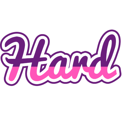 Hard cheerful logo