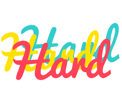 Hard disco logo