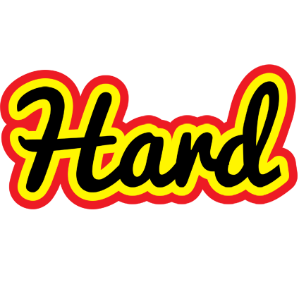 Hard flaming logo