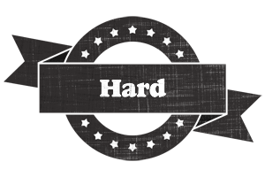 Hard grunge logo