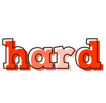 Hard paint logo
