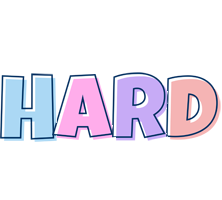 Hard pastel logo