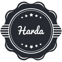 Harda badge logo