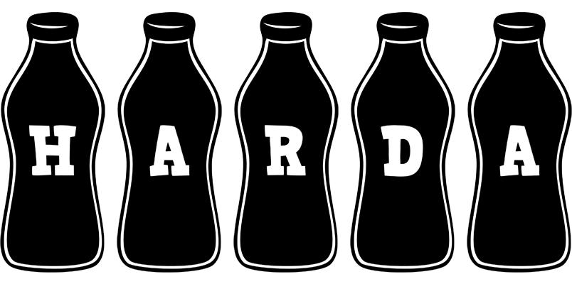Harda bottle logo