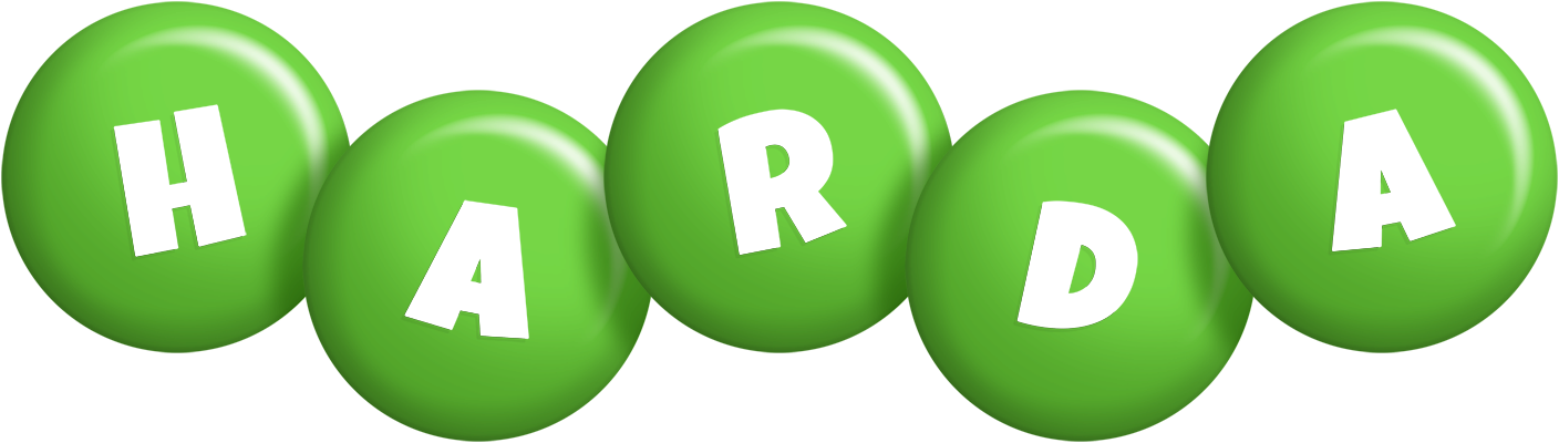 Harda candy-green logo