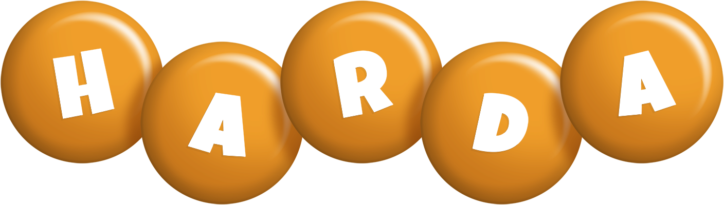 Harda candy-orange logo