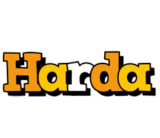 Harda cartoon logo