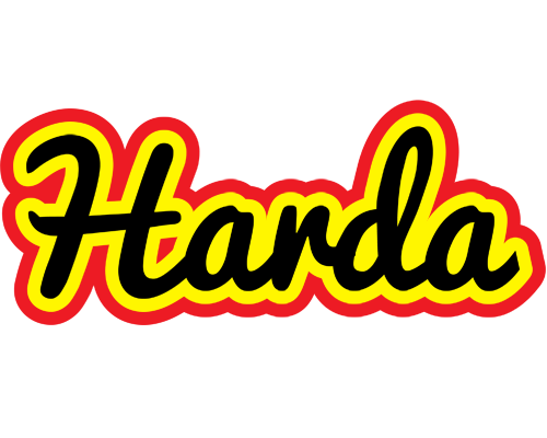 Harda flaming logo