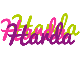 Harda flowers logo