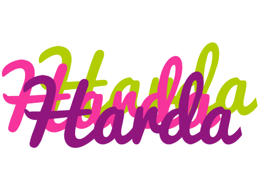 Harda flowers logo