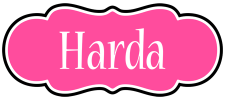 Harda invitation logo