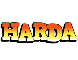 Harda sunset logo