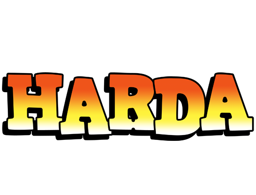 Harda sunset logo