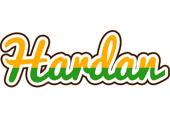 Hardan banana logo