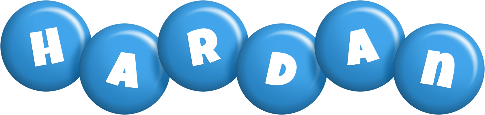 Hardan candy-blue logo