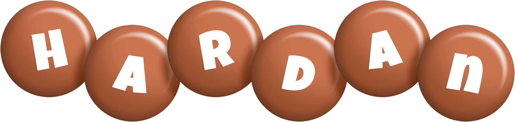 Hardan candy-brown logo