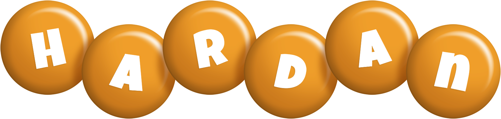 Hardan candy-orange logo