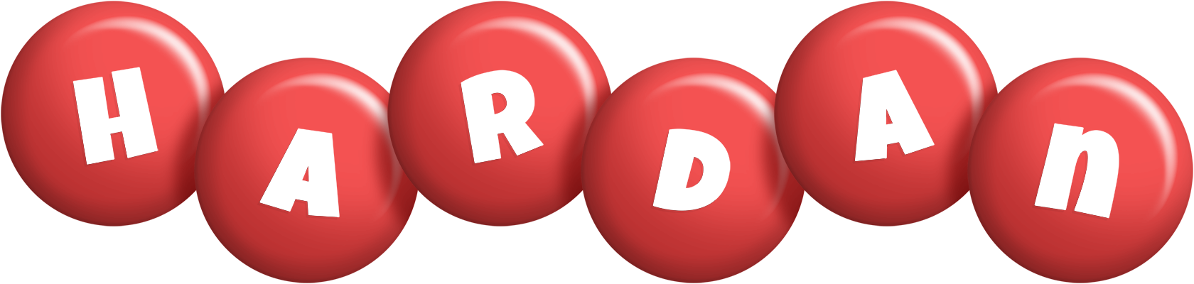 Hardan candy-red logo