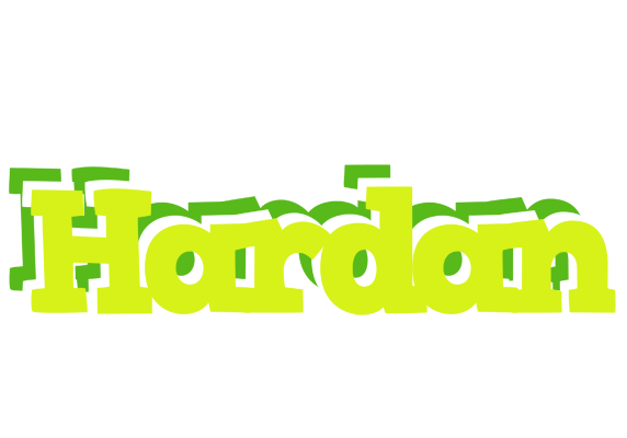 Hardan citrus logo