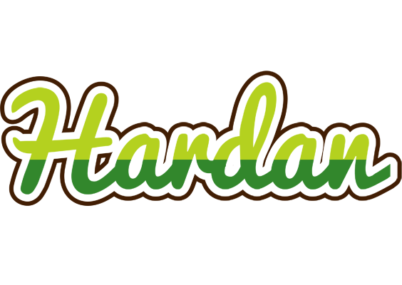Hardan golfing logo
