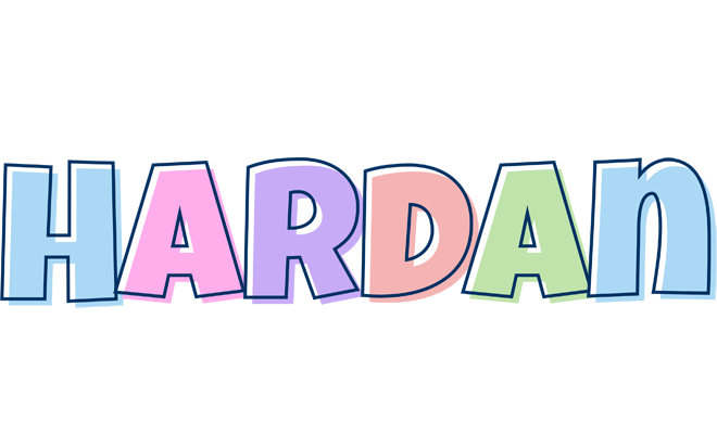 Hardan pastel logo
