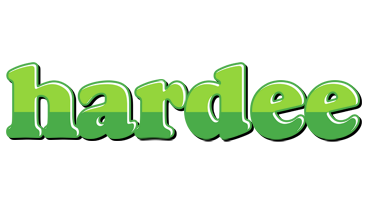 Hardee apple logo