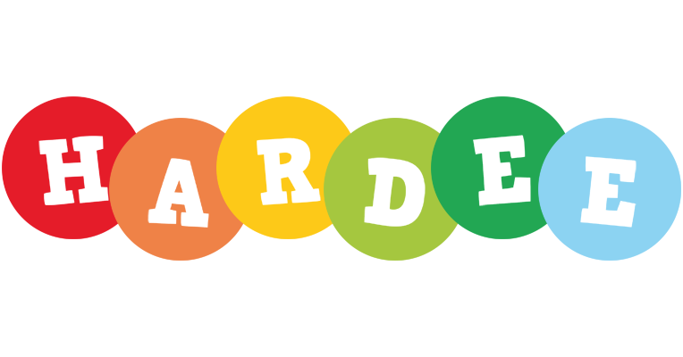 Hardee boogie logo
