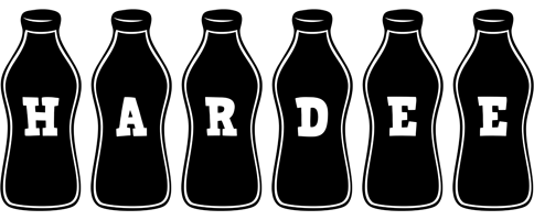 Hardee bottle logo