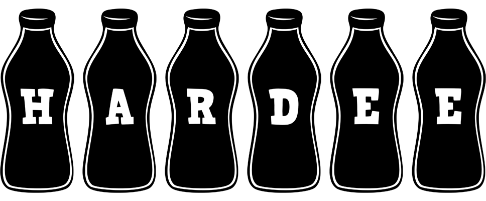 Hardee bottle logo
