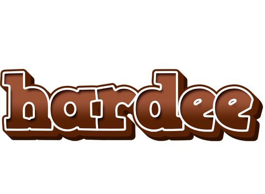 Hardee brownie logo