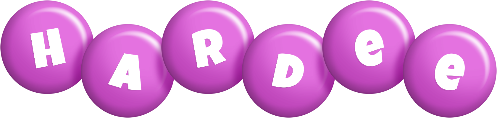 Hardee candy-purple logo