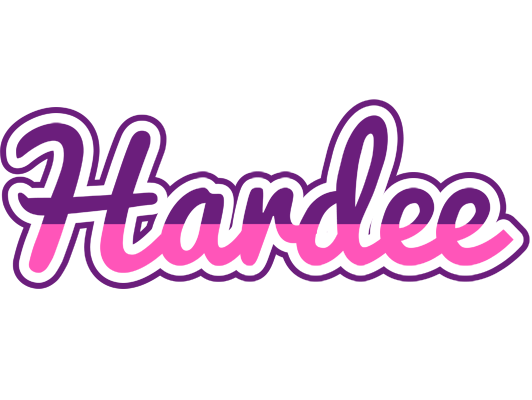 Hardee cheerful logo