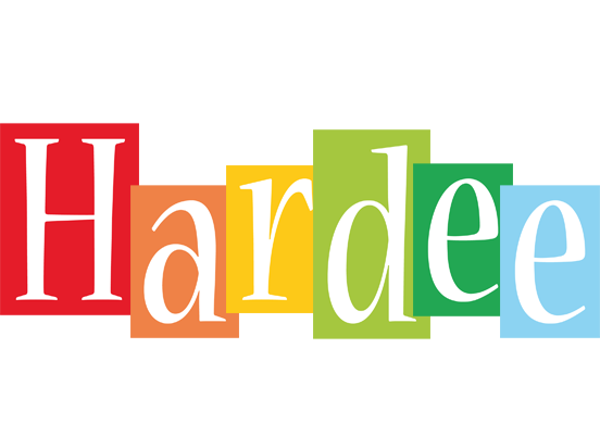 Hardee colors logo