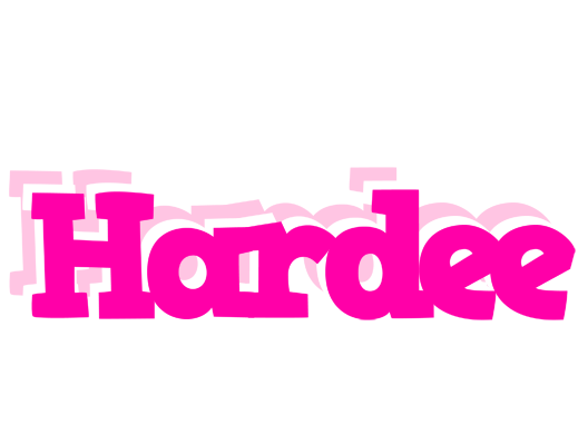 Hardee dancing logo