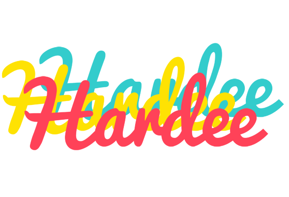 Hardee disco logo
