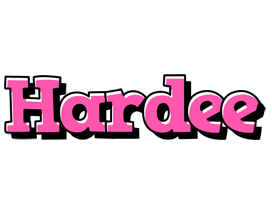 Hardee girlish logo